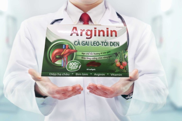 Review Arginin cà gai leo tỏi đen tăng cường chức năng gan