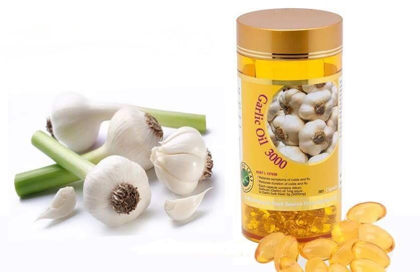 Review tinh dầu tỏi Spring Leaf Garlic Oil 3000mg 