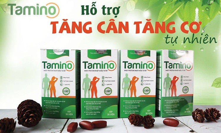 Thuốc tăng cân Tamino review chi tiết
