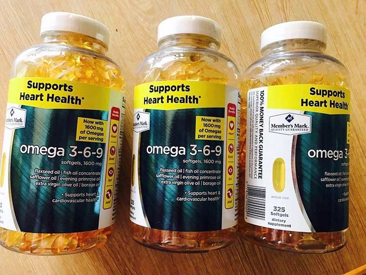 Omega 3-6-9 supports heart health