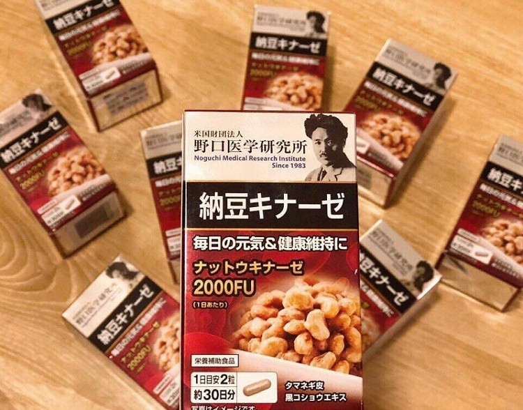 Viên uống Nattokinase 2000FU Orihiro Nhật Bản