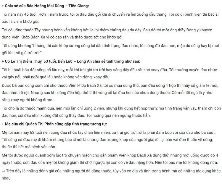Phản hồi của người dùng về viên khớp Bách Xà có tốt không viêm khớp bách xà, viên khớp bách xà mới giá bao nhiêu, giá viên khớp bách xà mới, viên xương khớp bách xà, giá viên khớp bách xà, giá bán viên khớp bách xà, giá thuốc viên khớp bách xà, thuốc viên khớp bách xà, viên khớp bách xà có tốt không, viên khớp bách xà của công ty nam dược, viên khớp bách xà gia bao nhieu, viên khớp bách xà mua ở đâu, viên khớp bách xà mới, thuốc viêm khớp bách xà, viêm khớp bách xà giá bao nhiêu, viên khớp bách xà mỏi, tác dụng của viên khớp bách xà, giá tiền viên khớp bách xà, viên khớp bách xà dụng lâu có sao không, công dụng của viên khớp bách xà