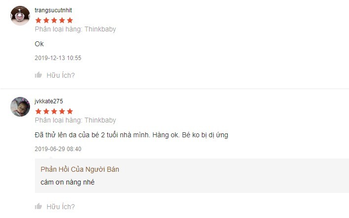 kem chống nắng thinkbaby