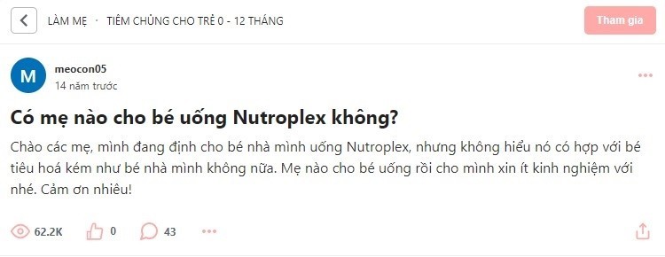 Review siro Nutroplex chi tiết siro Nutroplex, review siro Nutroplex
