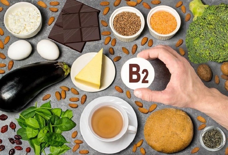 Vitamin B2 có trong thực phẩm nào