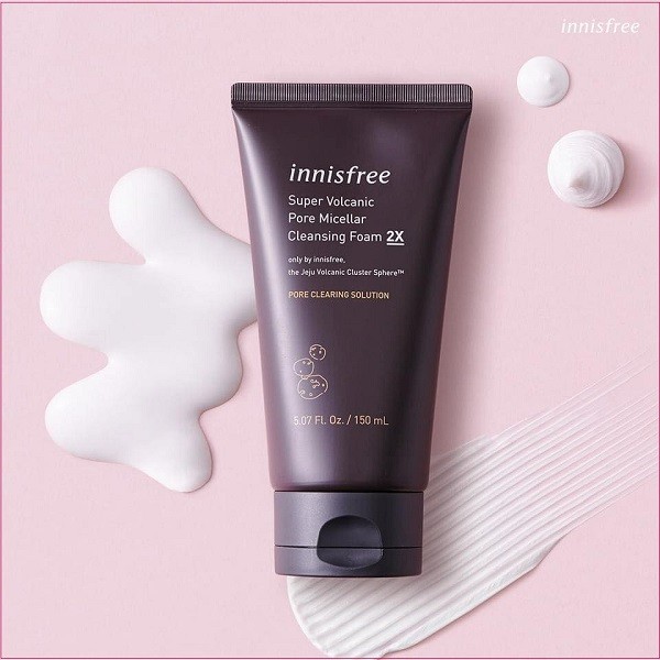 sữa rửa mặt innisfree tro núi lửa 2x review, innisfree super volcanic pore micellar cleansing foam 2x review, review sữa rửa mặt innisfree tro núi lửa, sữa rửa mặt innisfree tro núi lửa 2x