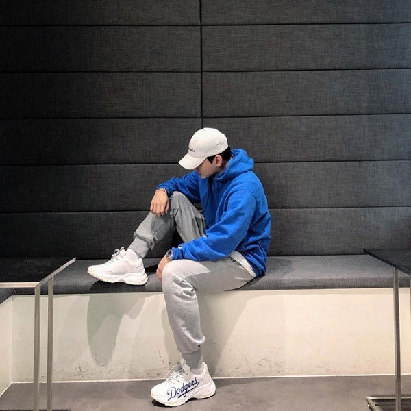 Giày MLB mặc với quần gì, đi giày MLB mặc với quần gì, giày MLB mặc với quần gì nam