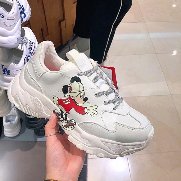 giày mlb mickey giá bao nhiều, giày mlb mickey, giày mlb mickey chính hãng