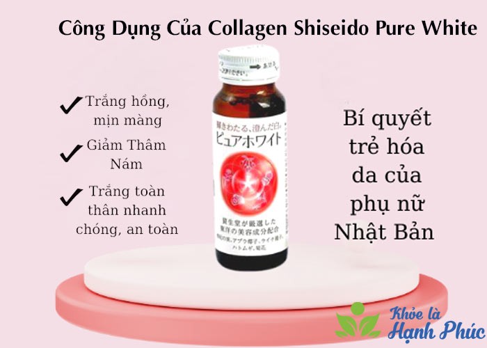 Công Dụng Của Collagen Shiseido Pure White