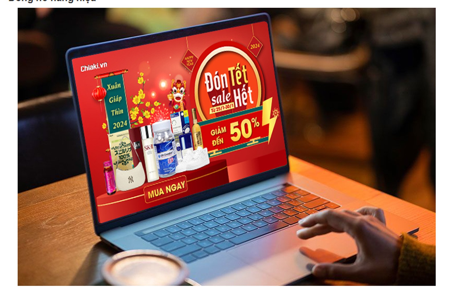 Đón Tết Giáp Thìn - Sale Hết Kho Cùng Chiaki